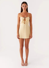 Zuma Mini Dress - Yellow